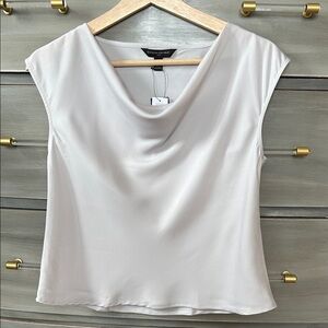 NWT Banana Republic Silky Soft Cream Blouse